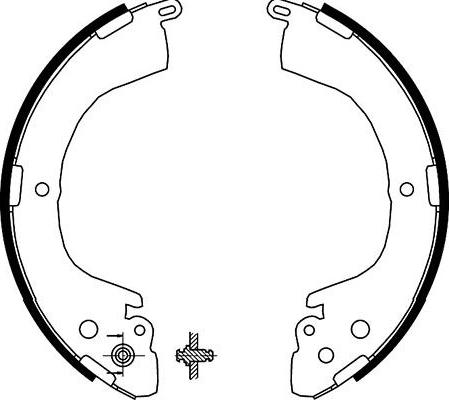 Kavo Parts BS-6411 - Bremžu loku komplekts ps1.lv