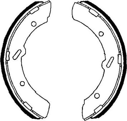 Kavo Parts BS-6412 - Bremžu loku komplekts ps1.lv