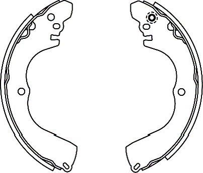 Kavo Parts BS-6425 - Bremžu loku komplekts ps1.lv