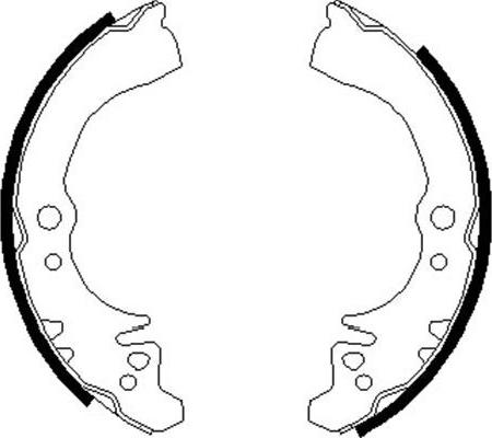 Kavo Parts BS-1905 - Bremžu loku komplekts ps1.lv