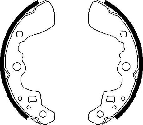 Kavo Parts BS-8909 - Bremžu loku komplekts ps1.lv