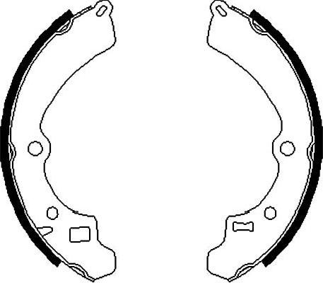 Kavo Parts BS-8910 - Bremžu loku komplekts ps1.lv