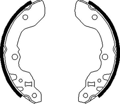 Kavo Parts BS-8912 - Bremžu loku komplekts ps1.lv