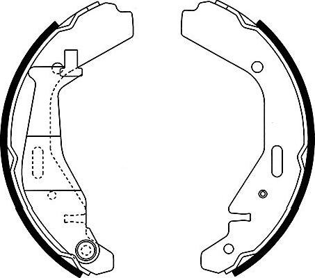 Kavo Parts BS-8926 - Bremžu loku komplekts ps1.lv