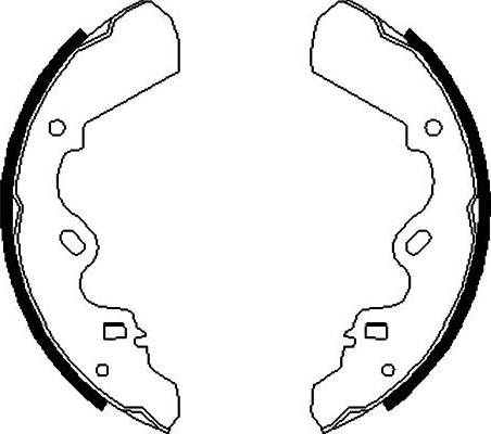 Kavo Parts BS-3901 - Bremžu loku komplekts ps1.lv