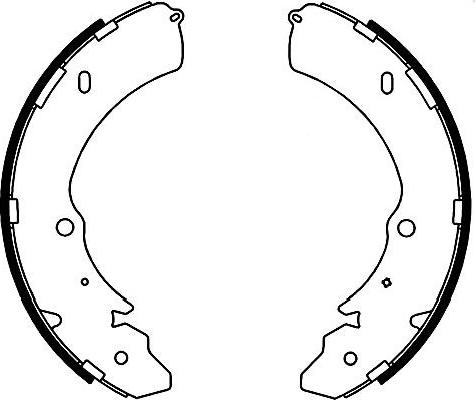 Kavo Parts BS-3914 - Bremžu loku komplekts ps1.lv