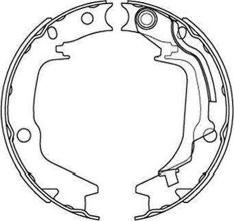 Kavo Parts KBS-3415 - Bremžu loku komplekts ps1.lv