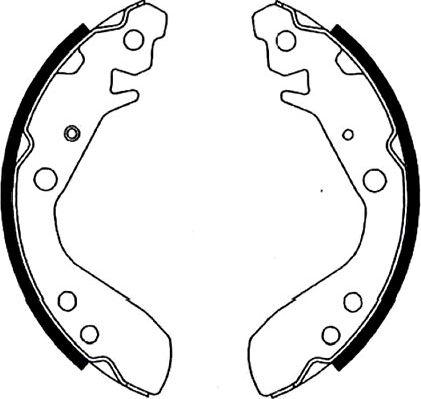 Kavo Parts BS-2911 - Bremžu loku komplekts ps1.lv