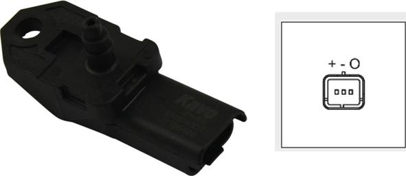 Kavo Parts EMS-4501 - Devējs, Spiediens ieplūdes traktā ps1.lv