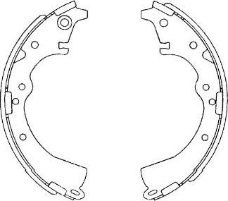 Kavo Parts KBS-9919 - Bremžu loku komplekts ps1.lv