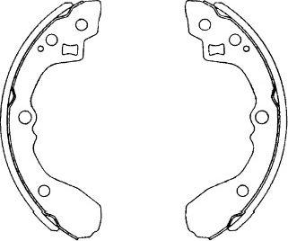 Kavo Parts KBS-4406 - Bremžu loku komplekts ps1.lv