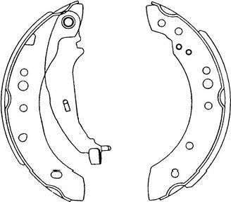 Kavo Parts KBS-6414 - Bremžu loku komplekts ps1.lv