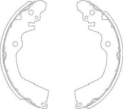 Kavo Parts KBS-6410 - Bremžu loku komplekts ps1.lv