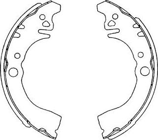 Kavo Parts KBS-1906 - Bremžu loku komplekts ps1.lv