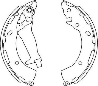 Kavo Parts KBS-3409 - Bremžu loku komplekts ps1.lv