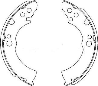 Kavo Parts KBS-7421 - Bremžu loku komplekts ps1.lv