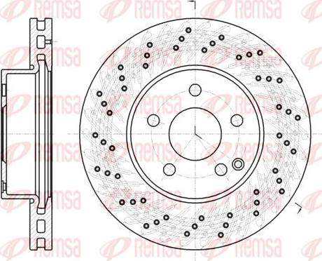 Kawe 61068 10 - Bremžu diski ps1.lv