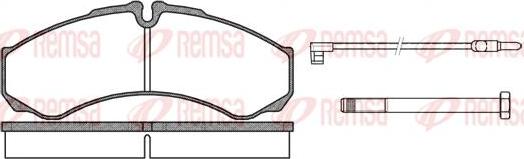 Kawe 0651 02 - Bremžu uzliku kompl., Disku bremzes ps1.lv