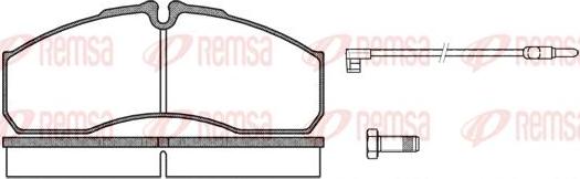 Open Parts BSM4394.00 - Bremžu uzliku kompl., Disku bremzes ps1.lv