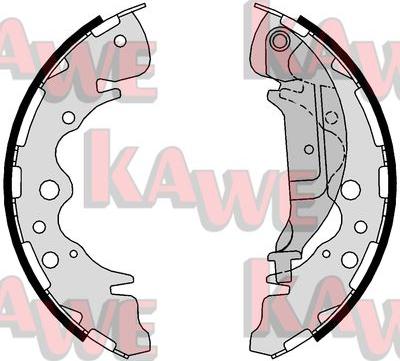 Kawe 01025 - Bremžu loku komplekts ps1.lv