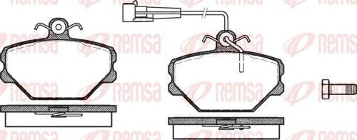 Kawe 0264 02 - Bremžu uzliku kompl., Disku bremzes ps1.lv