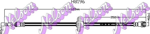 Kawe H8196 - Bremžu šļūtene ps1.lv