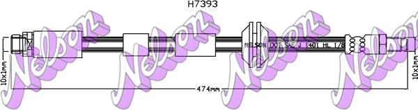 Kawe H7393 - Bremžu šļūtene ps1.lv