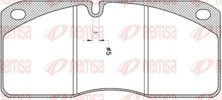 Kawe JCA278.21 - Bremžu uzliku kompl., Disku bremzes ps1.lv