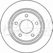 Key Parts KBD4450 - Bremžu diski ps1.lv
