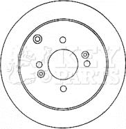 Key Parts KBD4578 - Bremžu diski ps1.lv