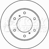 Key Parts KBD4692 - Bremžu diski ps1.lv