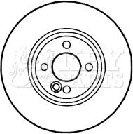 Key Parts KBD4617 - Bremžu diski ps1.lv