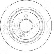 Key Parts KBD4627 - Bremžu diski ps1.lv