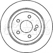 Key Parts KBD4354 - Bremžu diski ps1.lv