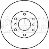 Key Parts KBD4357 - Bremžu diski ps1.lv