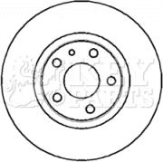 Key Parts KBD4307 - Bremžu diski ps1.lv