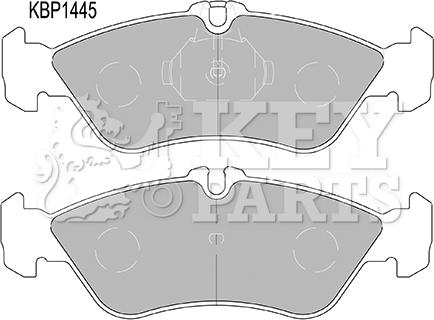 Key Parts KBP1445 - Bremžu uzliku kompl., Disku bremzes ps1.lv