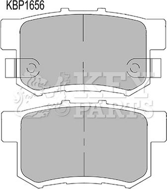 Key Parts KBP1656 - Bremžu uzliku kompl., Disku bremzes ps1.lv