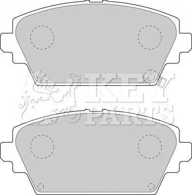 Key Parts KBP1652 - Bremžu uzliku kompl., Disku bremzes ps1.lv