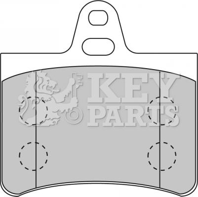 Key Parts KBP1710 - Bremžu uzliku kompl., Disku bremzes ps1.lv