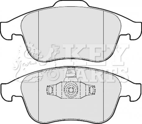 Key Parts KBP2057 - Bremžu uzliku kompl., Disku bremzes ps1.lv