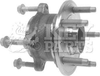 Key Parts KWB1240 - Riteņa rumbas gultņa komplekts ps1.lv