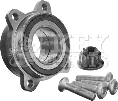 Key Parts KWB1263 - Riteņa rumbas gultņa komplekts ps1.lv