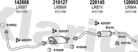 Klarius 090114E - Izplūdes gāzu sistēma ps1.lv