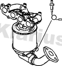 Klarius 321957 - Katalizators ps1.lv