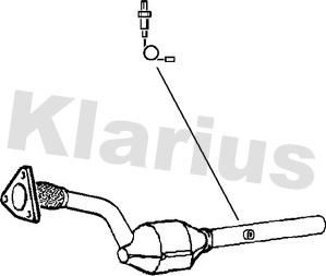 Klarius 321969 - Katalizators ps1.lv