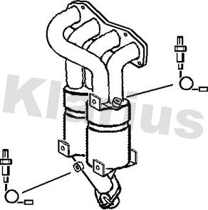 Klarius 321739 - Katalizators ps1.lv