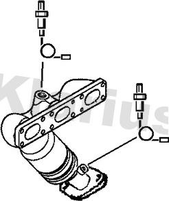 Klarius 322357 - Katalizators ps1.lv