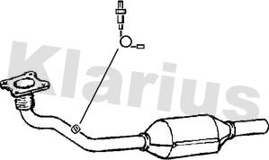 Klarius 322379 - Katalizators ps1.lv