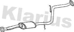 Klarius 250289 - Vidējais izpl. gāzu trokšņa slāpētājs ps1.lv